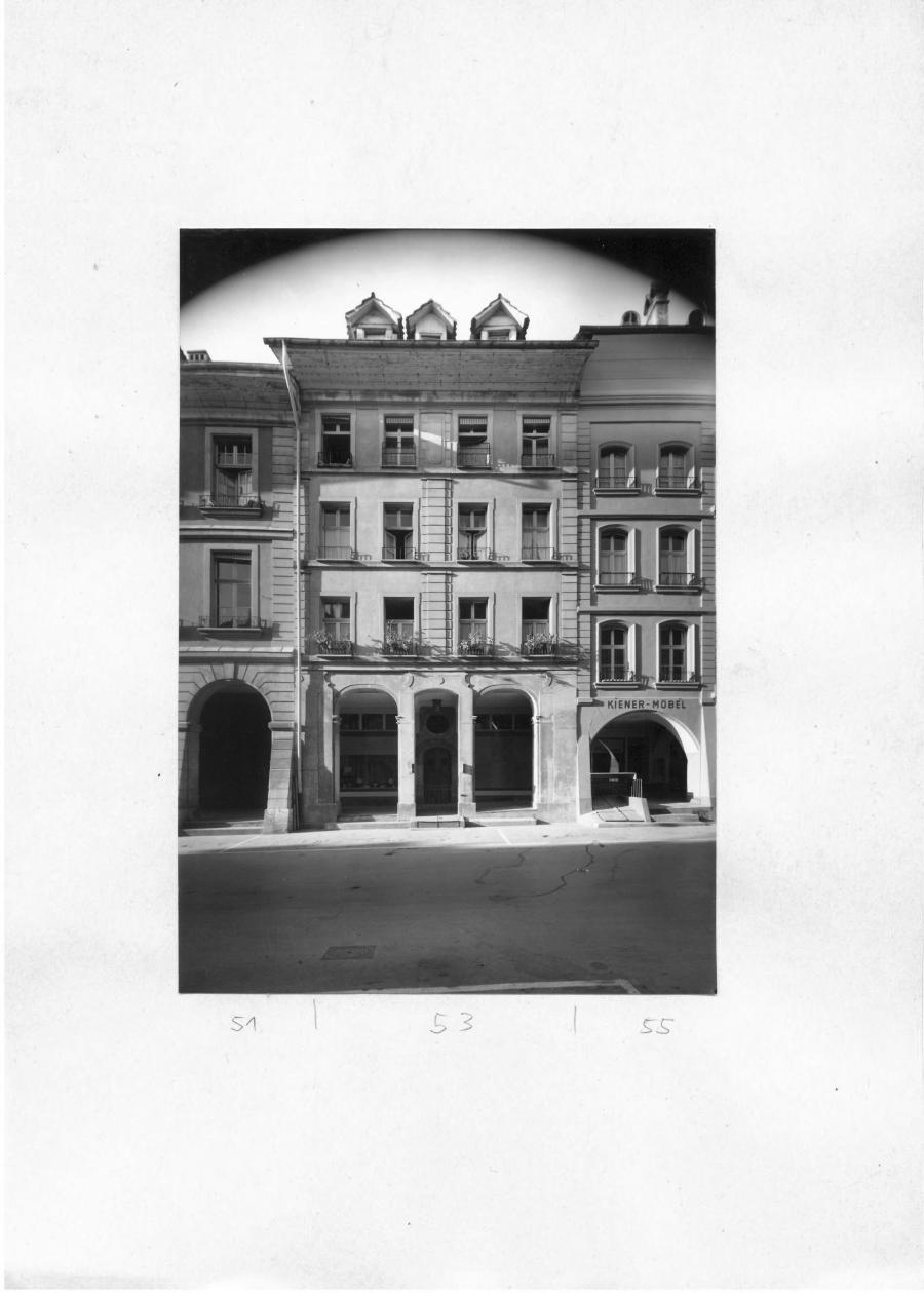 Weiterschreiben an der Geschichte, Vor Baubeginn, Kramgasse Bern, 2026